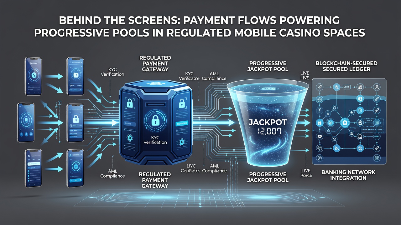 Mobile Transaktionsschnittstellen und Jackpot-Mechanismen im regulierten Casino-Bereich